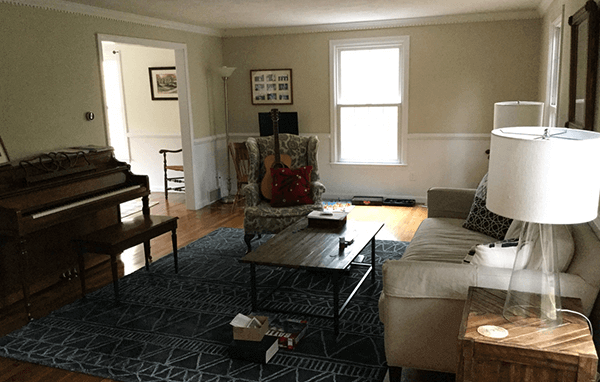 Living Room Staging Services 4